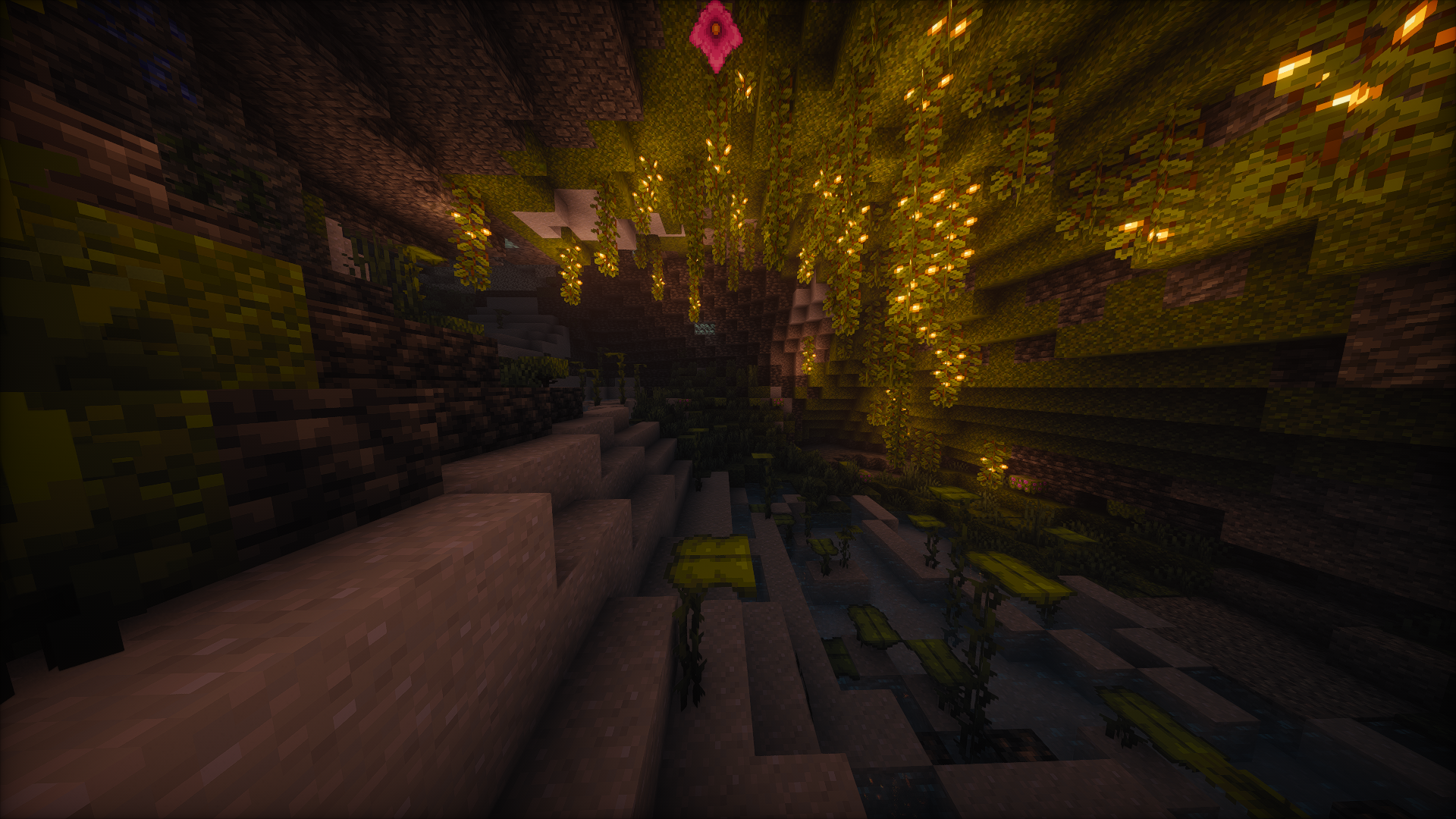 Lush Caves Subterranean Oasis